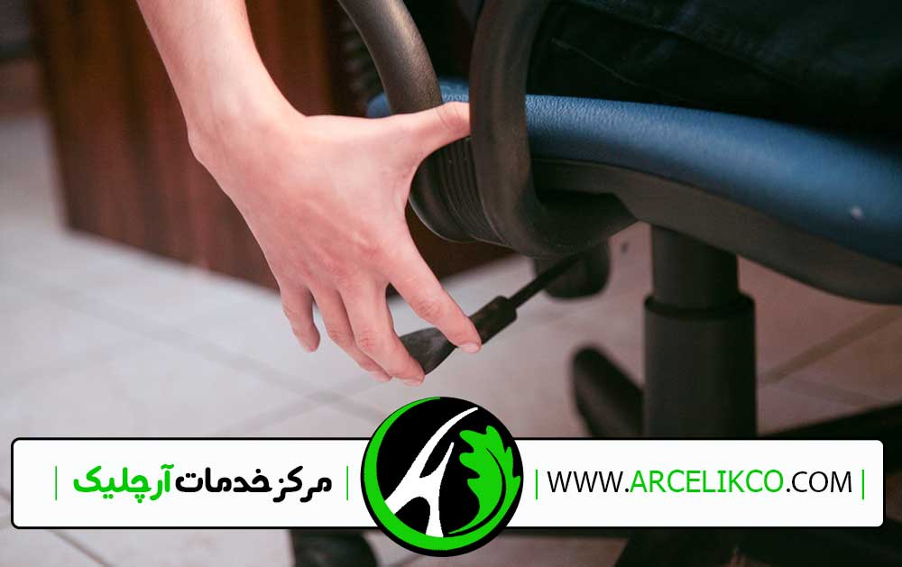 آموزش تعمیر جک صندلی اداری